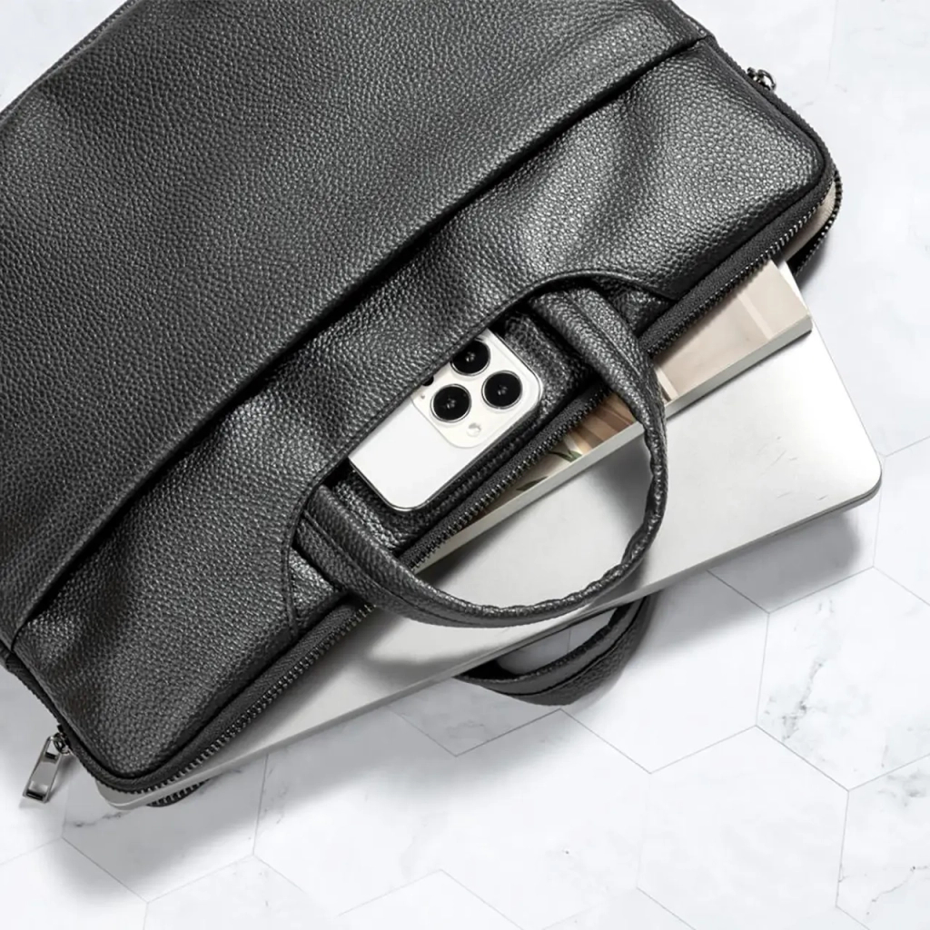 Сумка для ноутбука XO 15" CB08 black (CB08-15.black) - фото 5 Сумка для ноутбука XO 15" CB08 black (CB08-15.black) - фото 5