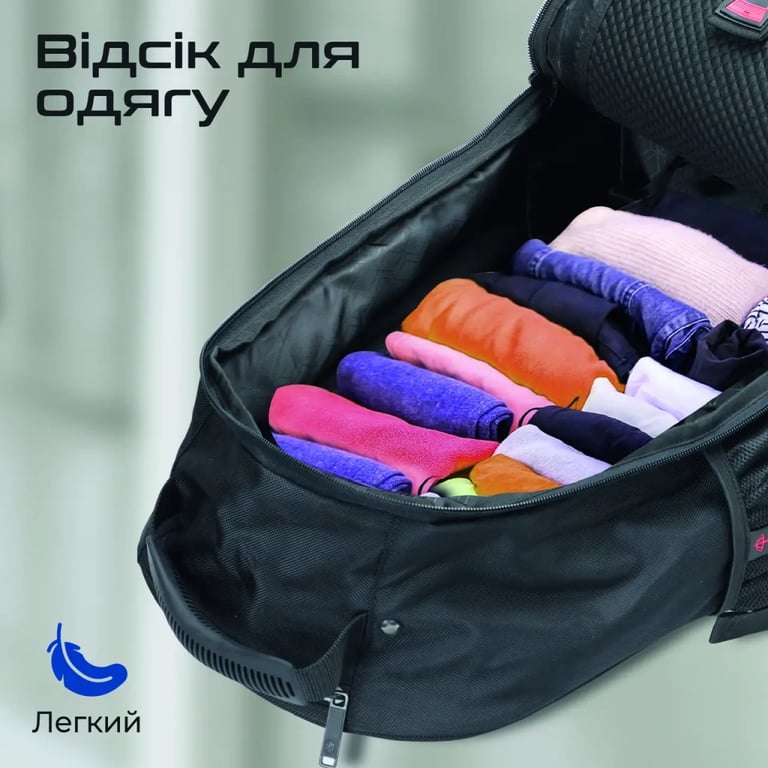 Рюкзак для ноутбука Promate 15.6" Compact-TR black (compact-tr.black) - фото 5