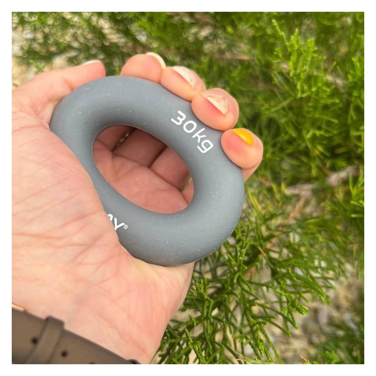Еспандер PowerPlay PP-4324 Hand Grip Ring X-Hard 30 кг Сірий (PP_4324_30kg) - фото 10