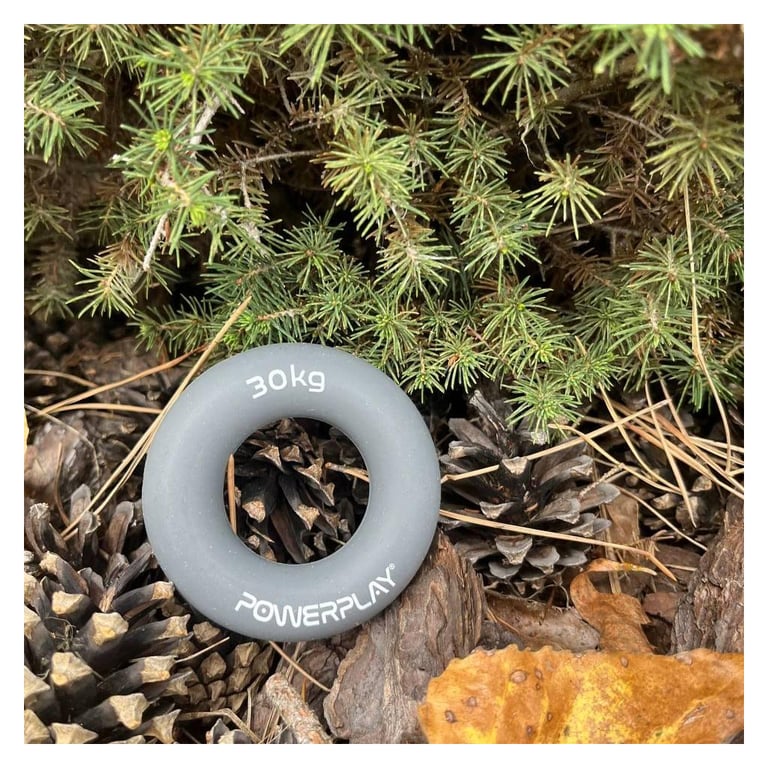 Еспандер PowerPlay PP-4324 Hand Grip Ring X-Hard 30 кг Сірий (PP_4324_30kg) - фото 7