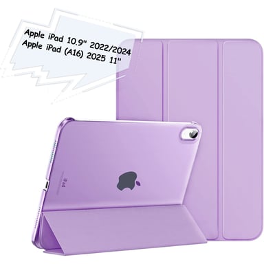 Чохол до планшета BeCover Tri Fold Hard Apple iPad 10.9" (2022/2024)/iPad (А16) 2025 11" Purple (713321) - фото 1