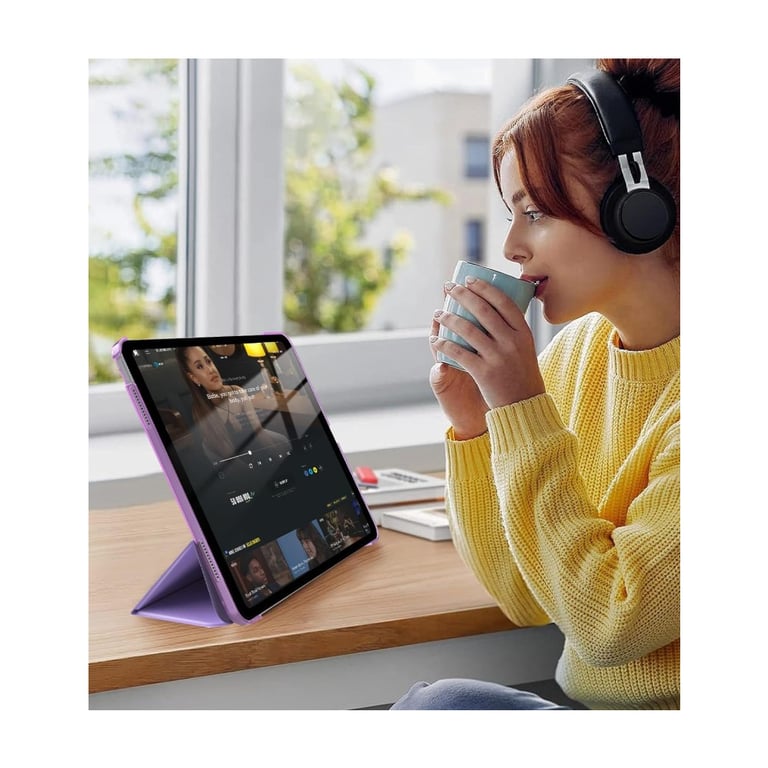Чохол до планшета BeCover Tri Fold Hard Apple iPad 10.9" (2022/2024)/iPad (А16) 2025 11" Purple (713321) - фото 7