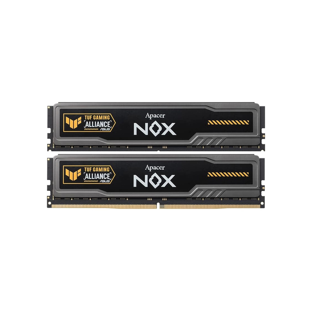Модуль пам%27яті для комп%27ютера DDR5 32GB (2x16GB) 5200 MHz NOX TUF Apacer (AH5U32G52C522UTAA-2) Модуль пам%27яті для комп%27ютера DDR5 32GB (2x16GB) 5200 MHz NOX TUF Apacer (AH5U32G52C522UTAA-2)