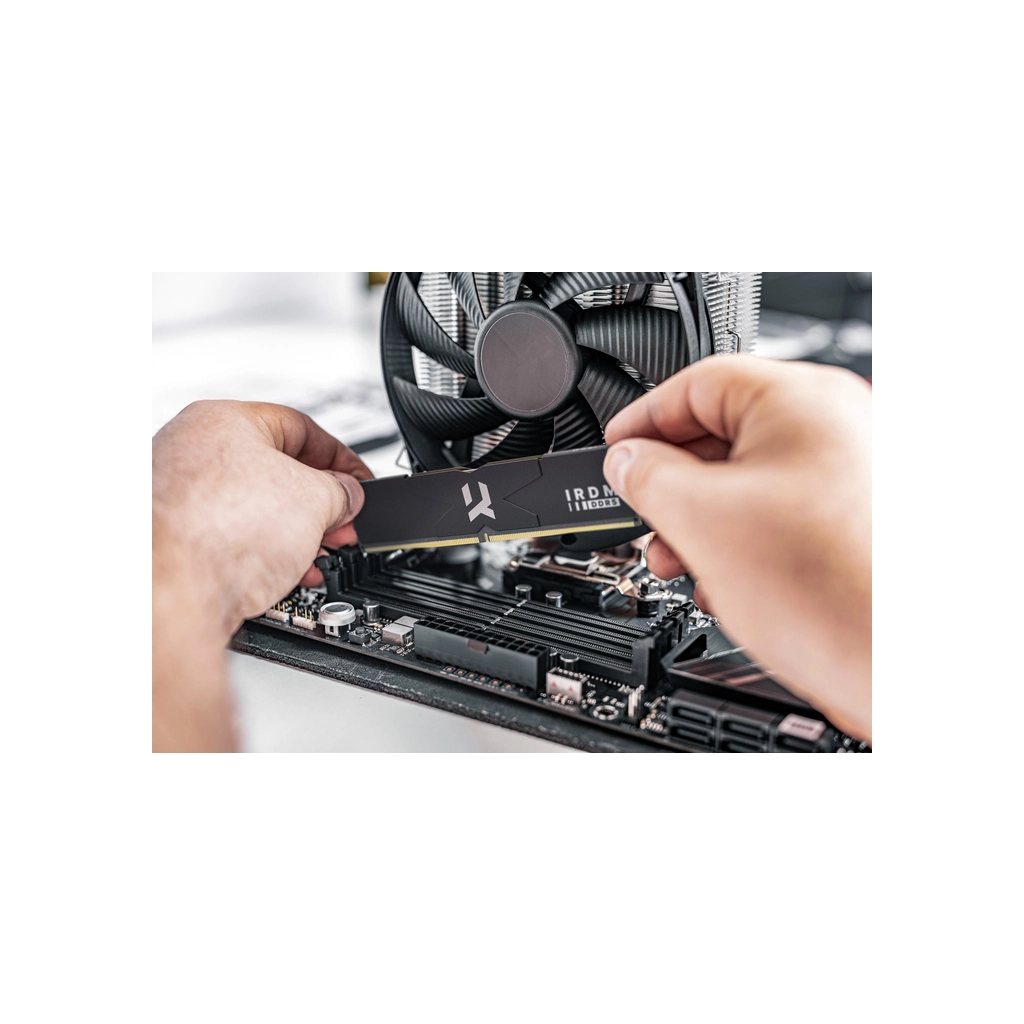 Модуль пам'яті для комп'ютера DDR5 32GB (2x16GB) 5600 MHz IRDM Black Goodram (IR-5600D564L36S/32GDC) - фото 9 Модуль пам'яті для комп'ютера DDR5 32GB (2x16GB) 5600 MHz IRDM Black Goodram (IR-5600D564L36S/32GDC) - фото 9