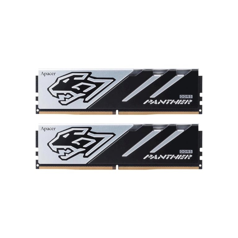 Модуль пам'яті для комп'ютера DDR5 32GB (2x16GB) 6000 MHz Panther Apacer (AH5U32G60C6227BAA-2)