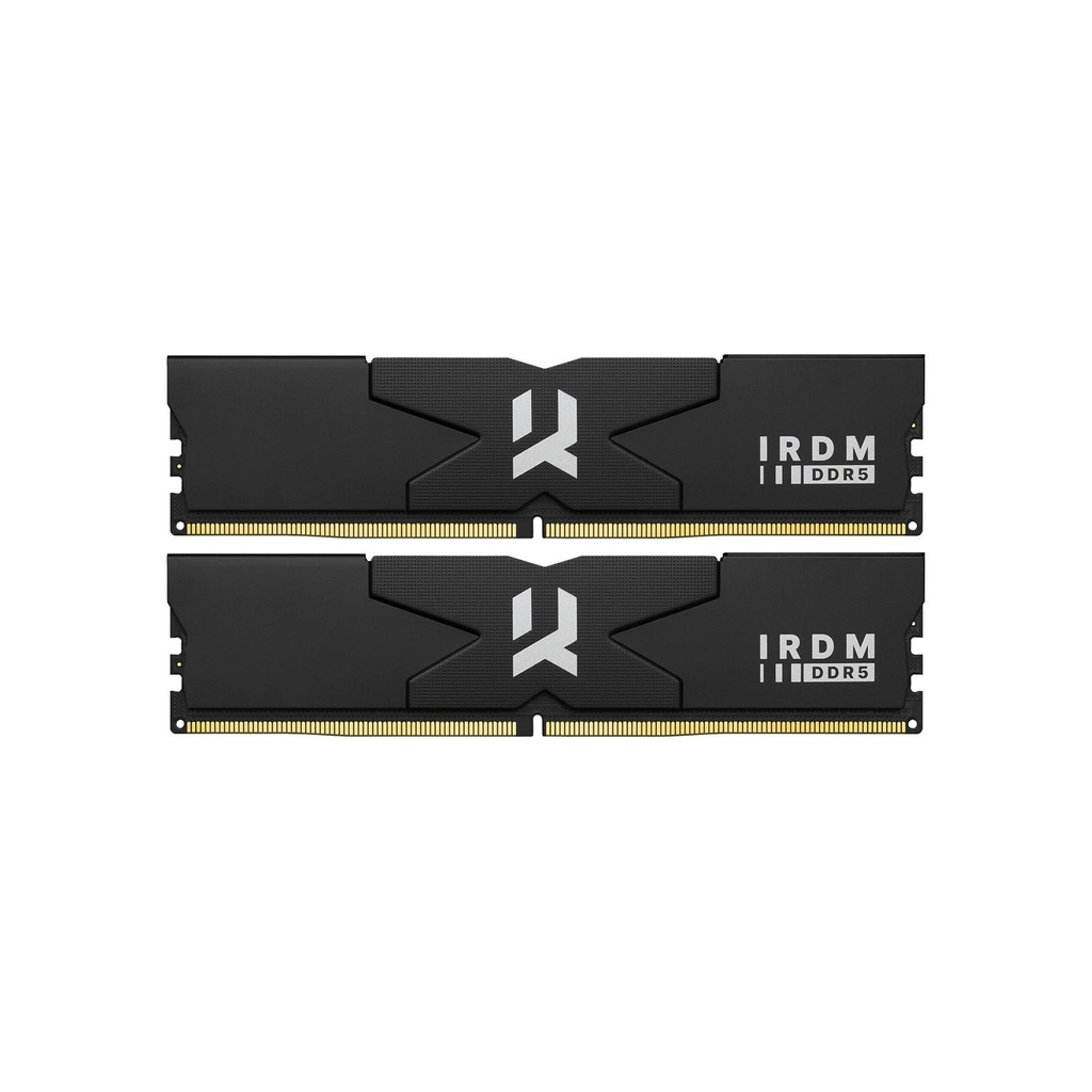 Модуль пам'яті для комп'ютера DDR5 32GB (2x16GB) 6000 MHz IRDM Black Goodram (IR-6000D564L36S/32GDC) - фото 1 Модуль пам'яті для комп'ютера DDR5 32GB (2x16GB) 6000 MHz IRDM Black Goodram (IR-6000D564L36S/32GDC) - фото 1