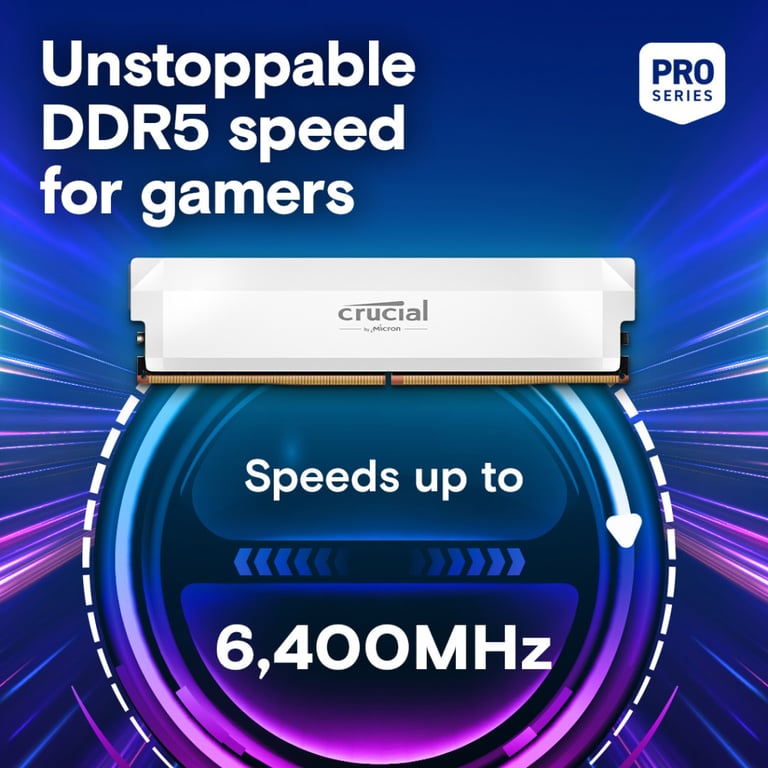 Модуль пам'яті для комп'ютера DDR5 32GB (2x16GB) 6000 MHz Pro Overclocking Micron (CP2K16G60C36U5W) - фото 3