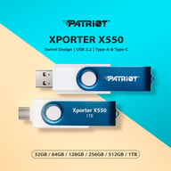 USB флеш накопичувач Patriot 256GB Xporter X550 USB 3.2/Type-C (PS256GX550AAD) - фото 5