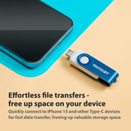 USB флеш накопичувач Patriot 256GB Xporter X550 USB 3.2/Type-C (PS256GX550AAD) - фото 7