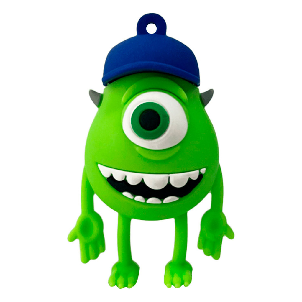 USB флеш накопичувач Wibrand 16GB Mike Wazowski Green USB 2.0 (WI2.0/MW16G) - фото 1 USB флеш накопичувач Wibrand 16GB Mike Wazowski Green USB 2.0 (WI2.0/MW16G) - фото 1
