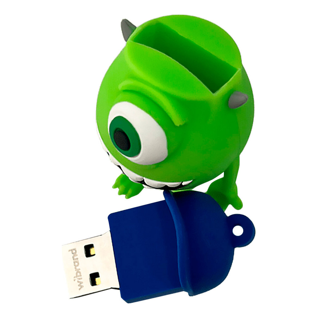 USB флеш накопичувач Wibrand 16GB Mike Wazowski Green USB 2.0 (WI2.0/MW16G) - фото 5 USB флеш накопичувач Wibrand 16GB Mike Wazowski Green USB 2.0 (WI2.0/MW16G) - фото 5