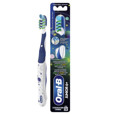Дитяча зубна щітка Oral-B Junior 6-12 років М'якої жорсткості 1 шт (8700216749466) - фото 1