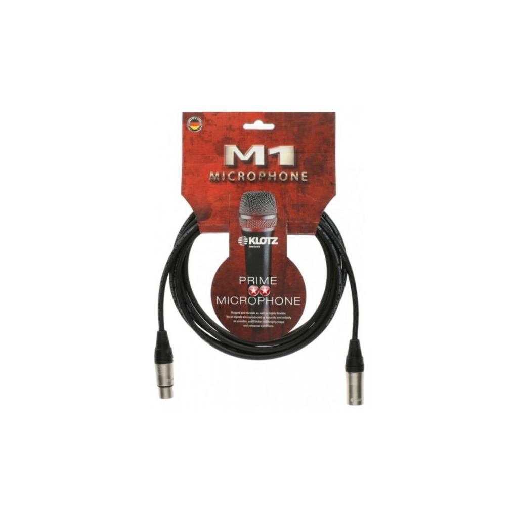 Мікрофонний кабель Klotz M1 Prime Microphone Cable 2 m (228268) - фото 1