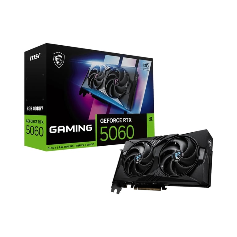 Відеокарта MSI GeForce RTX5060 8Gb GAMING OC (RTX 5060 8G GAMING OC) - фото 5