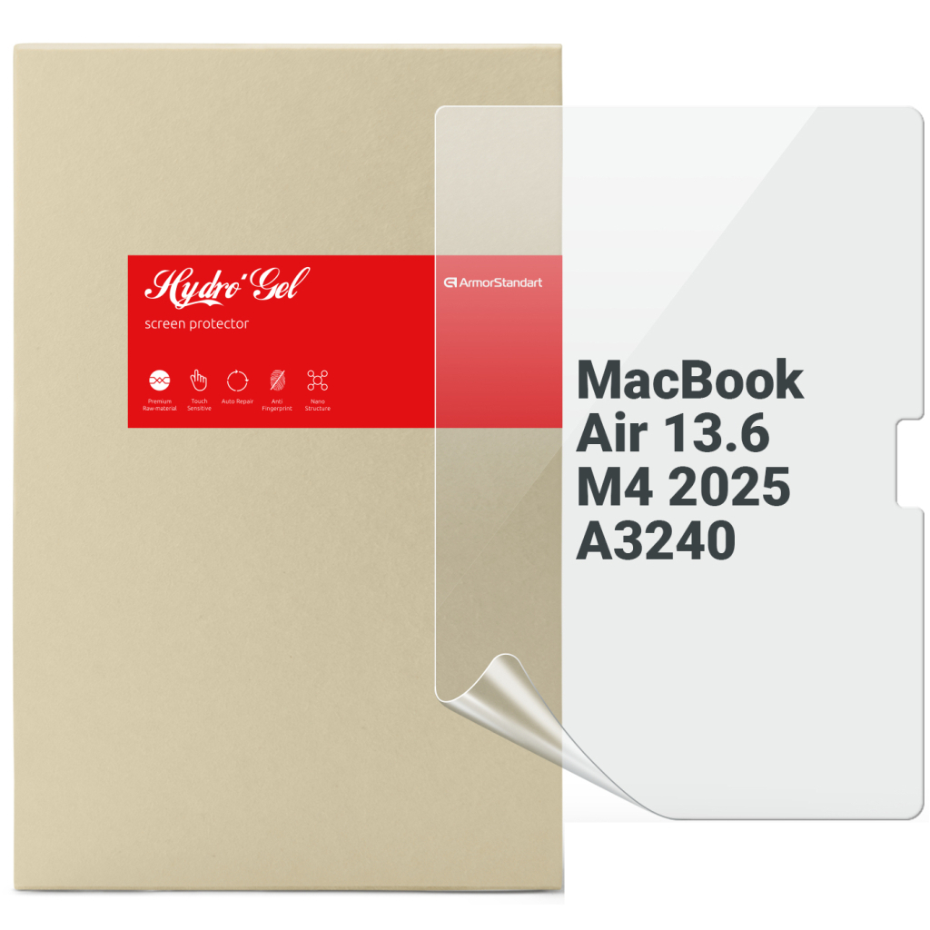 Плівка захисна Armorstandart MacBook Air 13.6 M4 2025 A3240 (ARM84840) Плівка захисна Armorstandart MacBook Air 13.6 M4 2025 A3240 (ARM84840)