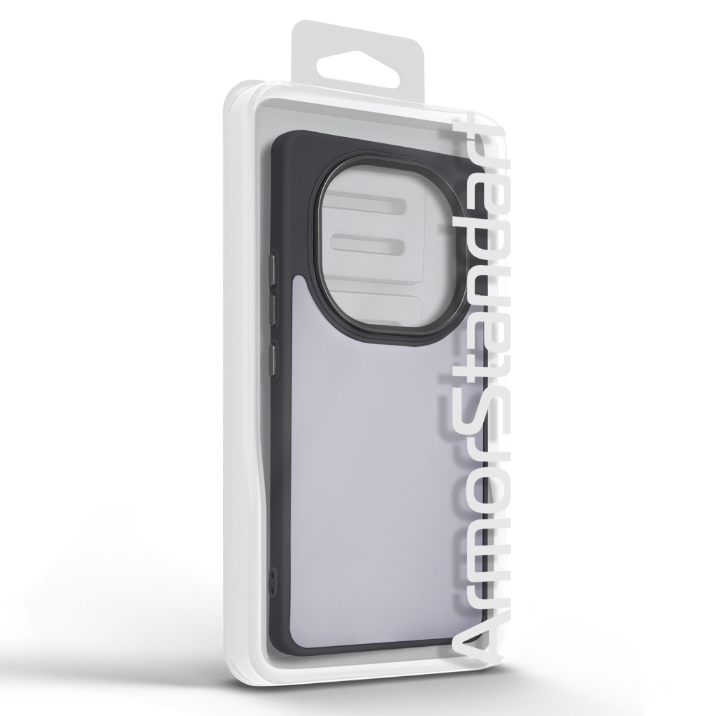 Чохол до мобільного телефона Armorstandart Frame Xiaomi Redmi Note 14 Pro 4G Black (ARM79869) - фото 3 Чохол до мобільного телефона Armorstandart Frame Xiaomi Redmi Note 14 Pro 4G Black (ARM79869) - фото 3