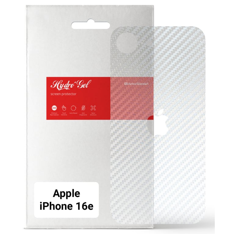 Плівка захисна Armorstandart for Back Panel Apple iPhone 16e Carbone Transparent (ARM85458) - фото 1