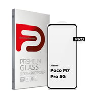 Скло захисне Armorstandart Pro Xiaomi Poco M7 Pro 5G Black (ARM83140) - фото 1