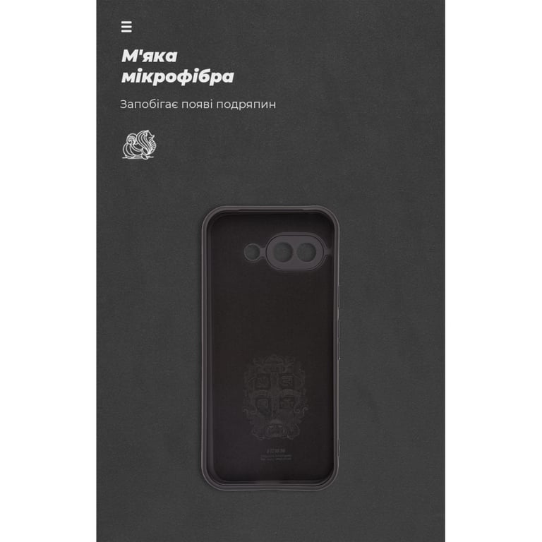 Чохол до мобільного телефона Armorstandart ICON Google Pixel 9a Camera cover Black (ARM83646) - фото 4