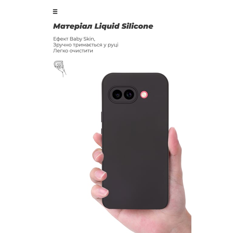 Чохол до мобільного телефона Armorstandart ICON Google Pixel 9a Camera cover Black (ARM83646) - фото 7