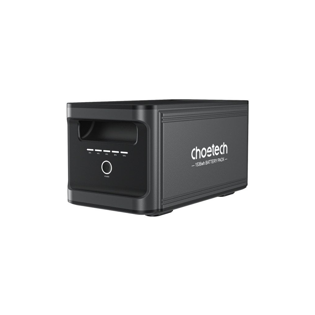 Додаткова батарея для зарядної станції Choetech BS065-BAT-BK 1536Wh (BS065-BAT-BK)