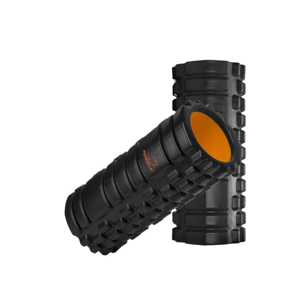 Масажний ролик PowerPlay 4025 Massage Roller 33x14см Чорний (PP_4025_Black) Масажний ролик PowerPlay 4025 Massage Roller 33x14см Чорний (PP_4025_Black)