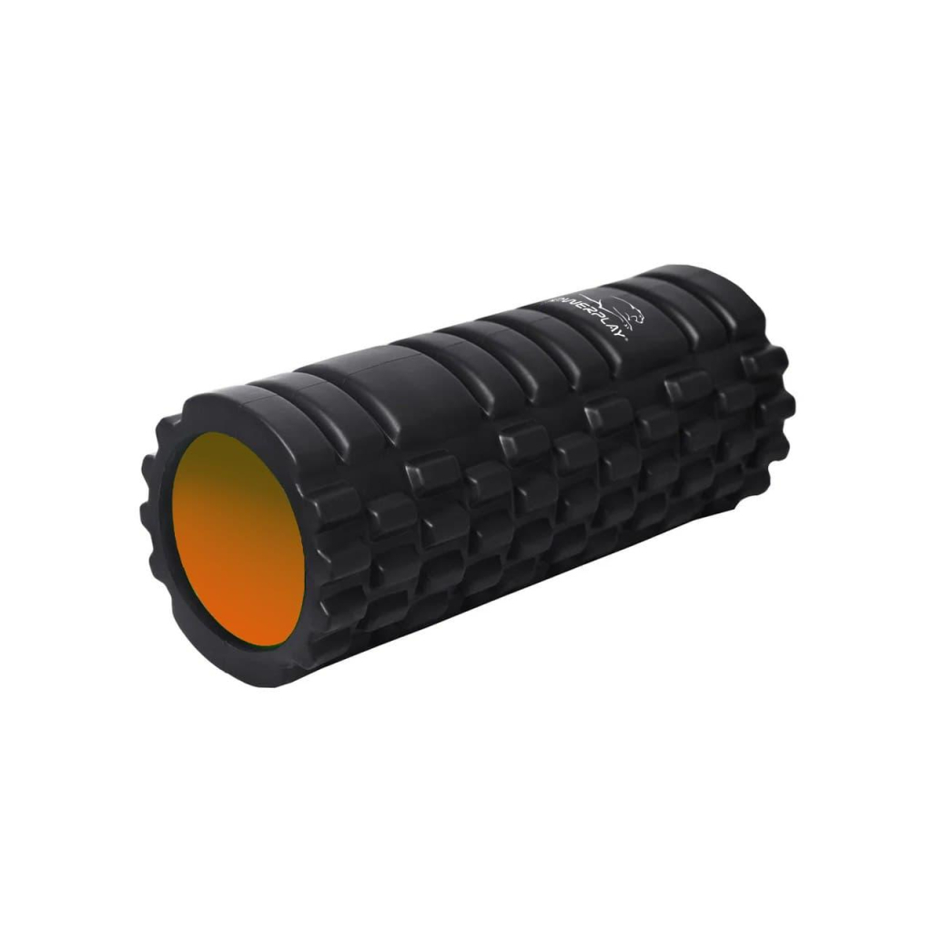 Масажний ролик PowerPlay 4025 Massage Roller 33x14см Чорний (PP_4025_Black) - фото 2 Масажний ролик PowerPlay 4025 Massage Roller 33x14см Чорний (PP_4025_Black) - фото 2