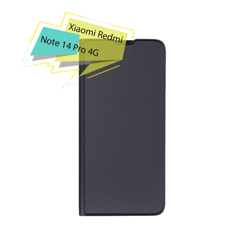 Чохол до мобільного телефона BeCover Exclusive New Style Xiaomi Redmi Note 14 Pro 4G Black (713325) - фото 1