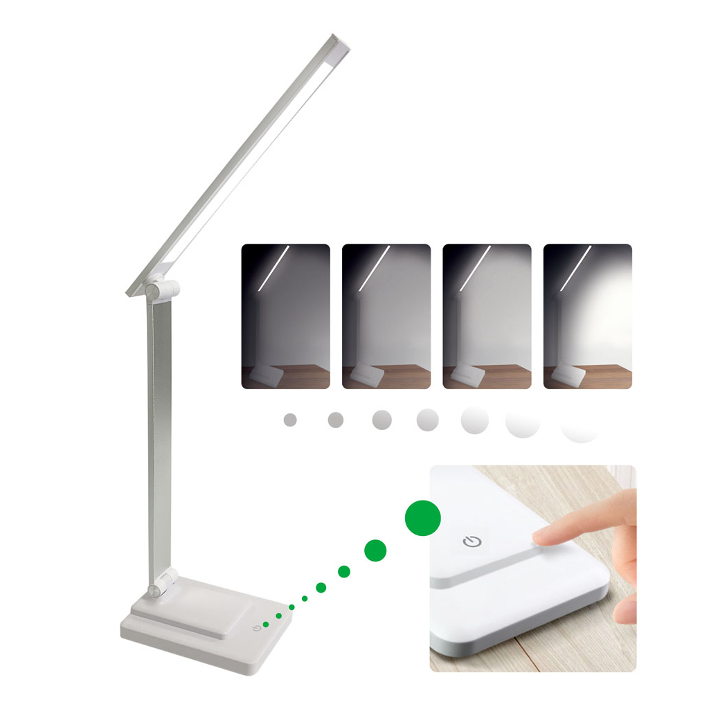 Настільна лампа Євросвітло LED акумуляторна Ridy-10-2-PWR 10 Вт біла - фото 4 Настільна лампа Євросвітло LED акумуляторна Ridy-10-2-PWR 10 Вт біла - фото 4