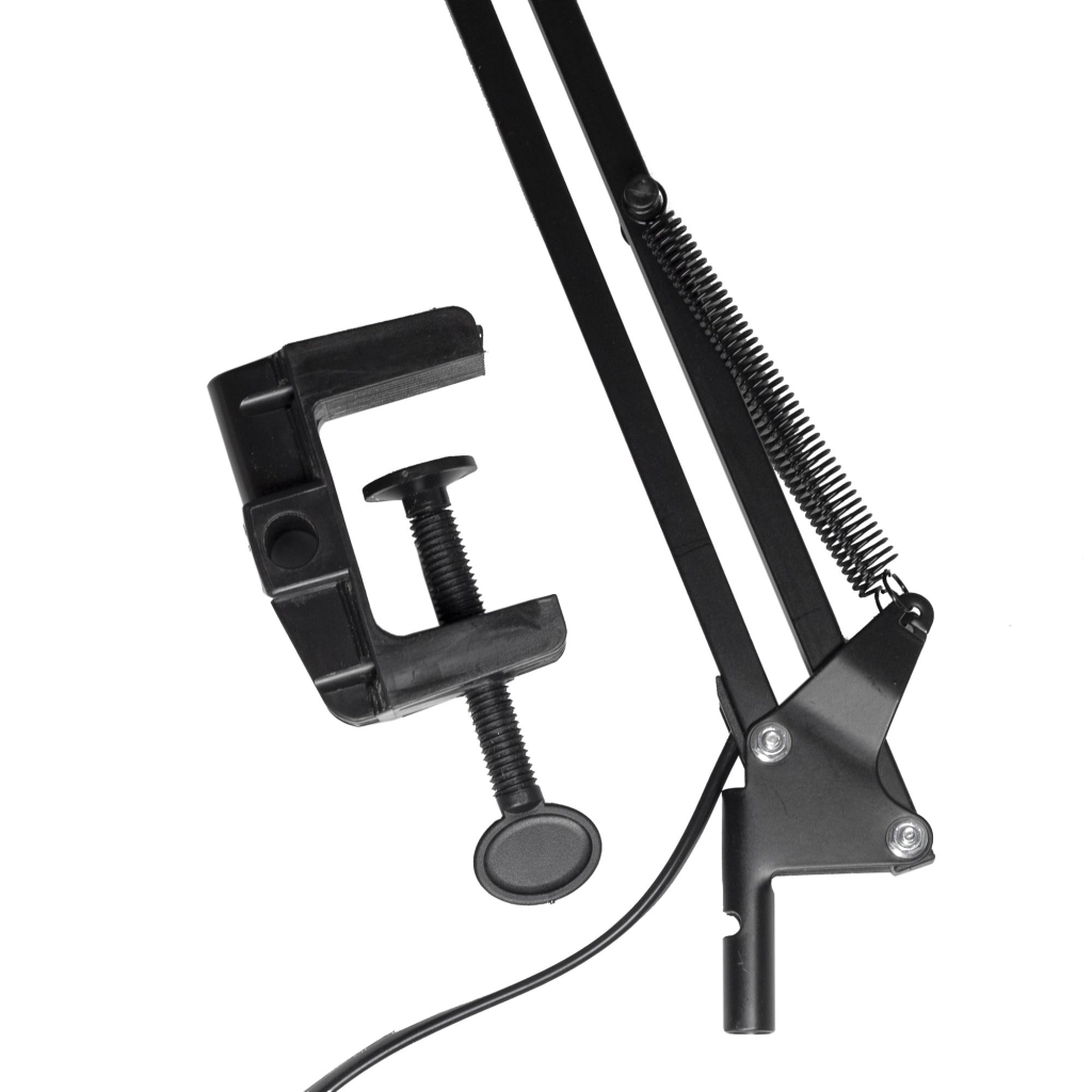 Настільна лампа Євросвітло Ridy-027 E27 зі струбциною чорна - фото 4 Настільна лампа Євросвітло Ridy-027 E27 зі струбциною чорна - фото 4