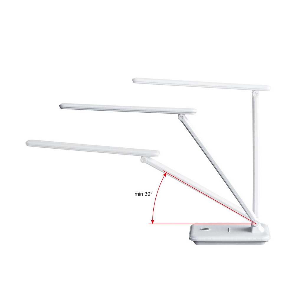 Настільна лампа Євросвітло Ridy-095 9,5Вт біла - фото 8 Настільна лампа Євросвітло Ridy-095 9,5Вт біла - фото 8