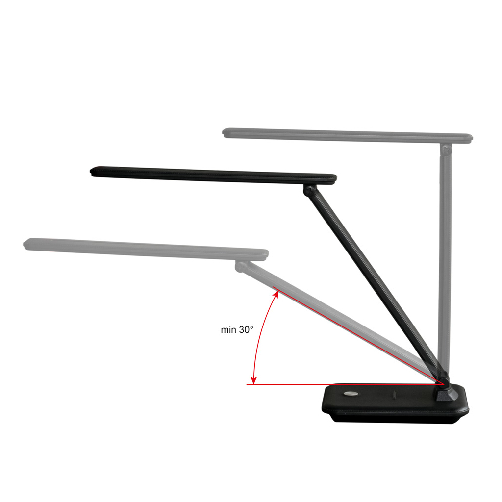 Настільна лампа Євросвітло Ridy-095 9,5Вт чорна - фото 8 Настільна лампа Євросвітло Ridy-095 9,5Вт чорна - фото 8