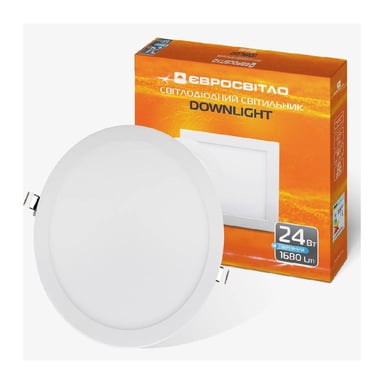Світильник точковий Євросвітло LED-R-300-24 4200К - фото 1