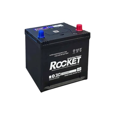 Акумулятор автомобільний ROCKET SMF 50Ah ASIA Ев (-/+) (520CCA) (SMF 55D20AL)