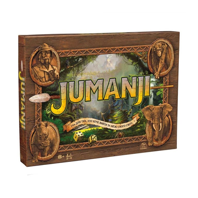 Настільна гра Spin Master Джуманджі (Jumanji) (укр.) (SM33610/6072999) - фото 1