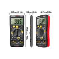 Цифровий мультиметр ANENG SZ08, V, A, R, C, T, F, функція hFE (SZ08) - фото 5