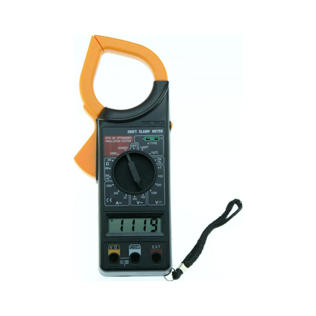 Цифровий мультиметр Voltronic DT-266FT, V, A, R, Q50 (DT-266FT) - фото 2 Цифровий мультиметр Voltronic DT-266FT, V, A, R, Q50 (DT-266FT) - фото 2