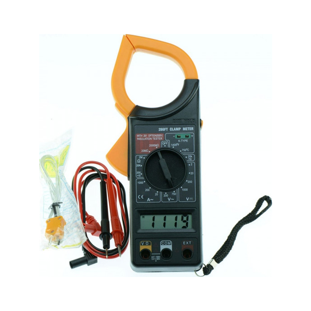 Цифровий мультиметр Voltronic DT-266FT, V, A, R, Q50 (DT-266FT) - фото 3 Цифровий мультиметр Voltronic DT-266FT, V, A, R, Q50 (DT-266FT) - фото 3