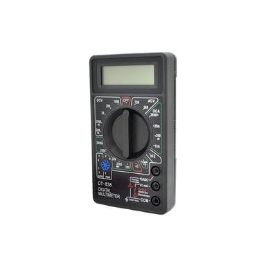 Цифровий мультиметр Voltronic DT-838, V, A, R , T, Q60 (DT-838) - фото 1
