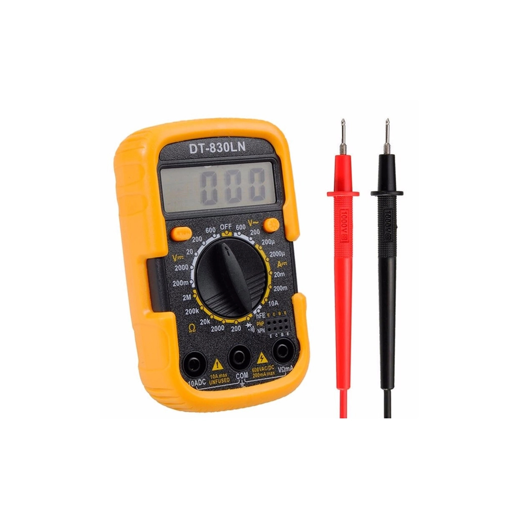 Цифровий мультиметр Voltronic UK-830LN, V, A, R, Q100 (DT-830LN) - фото 1 Цифровий мультиметр Voltronic UK-830LN, V, A, R, Q100 (DT-830LN) - фото 1