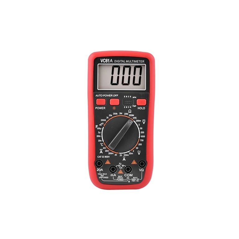 Цифровий мультиметр Voltronic VC-61A, V, A, R, Q50 (VC-61A)