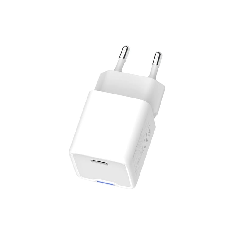 Зарядний пристрій ColorWay GaN Mini 30W PD Port PPS USB-C white (CW-CHS054PD-WT) - фото 2