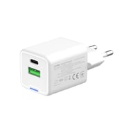Зарядний пристрій ColorWay GaN Mini 35W PD Port PPS USB (Type-C PD + USB QC4.0) white (CW-CHS055PD-WT) - фото 6