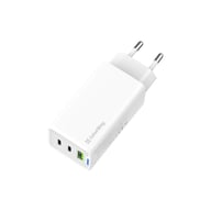 Зарядний пристрій ColorWay GaN Mini 65W PD Port PPS USB (USB-2C1A) white (CW-CHS058PD-WT) - фото 5