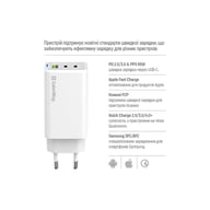 Зарядний пристрій ColorWay GaN Mini 65W PD Port PPS USB (USB-2C1A) white (CW-CHS058PD-WT) - фото 10