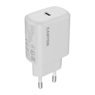 Зарядний пристрій Canyon OnCharge 200 20W 1xPD EU White (CNE-CHA200-01) - фото 2