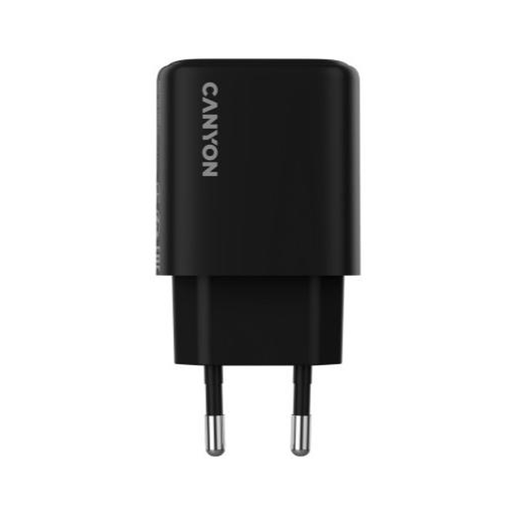 Зарядний пристрій Canyon OnCharge 250 25W 1xPD EU Black (CNE-CHA250-11) - фото 2 Зарядний пристрій Canyon OnCharge 250 25W 1xPD EU Black (CNE-CHA250-11) - фото 2