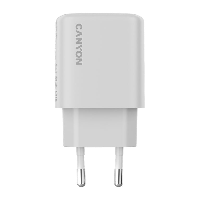 Зарядний пристрій Canyon OnCharge 250 25W 1xPD EU White (CNE-CHA250-01) - фото 3