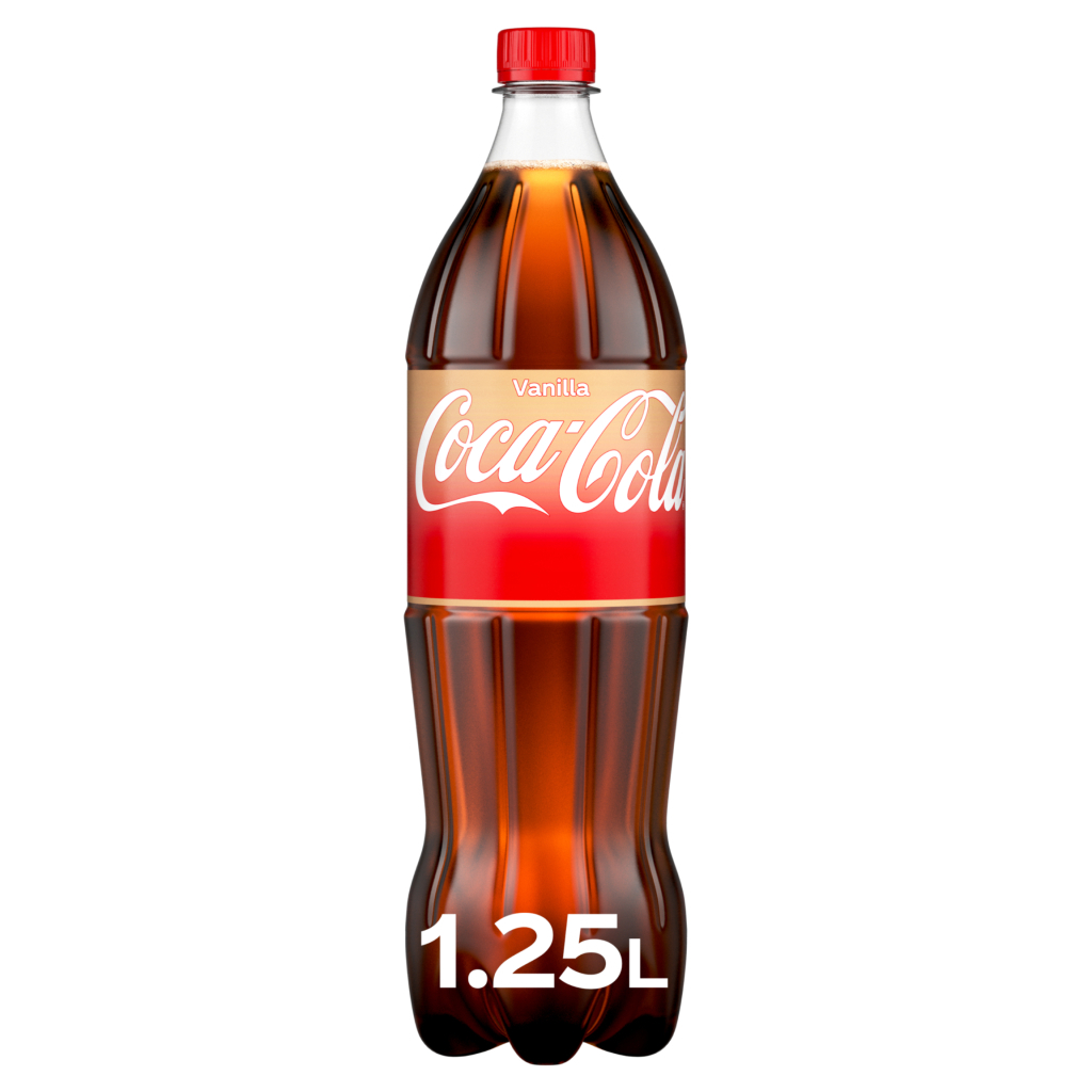 Напій Coca-Cola Vanilla сильногазований 1.25 л (5449000099389) - фото 1