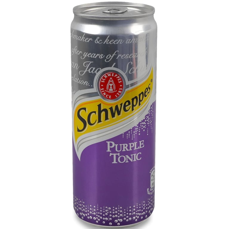 Напій Schweppes Purple Tonic 330 мл ж/б (5449000167576) - фото 1
